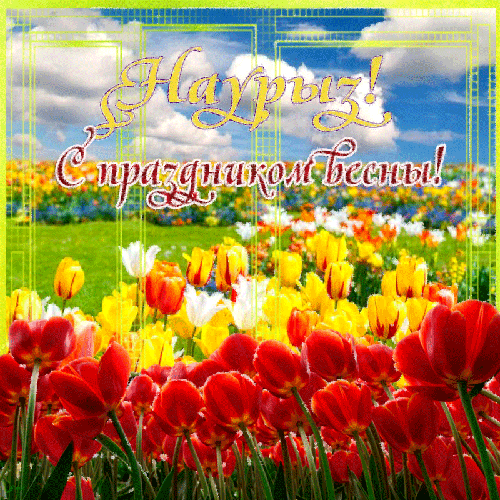22 марта праздник наурыз день весеннего  равноденствия праздник весны 22 марта праздник наурыз день весеннего равноденствия праздник весны яркие краски цвета цветы жёлтые и красные тюльпаны поздравления с праздником наурз природа 